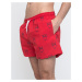 Knowledge Cotton Bay All-over Owl Swimshorts 1293 Scarlet