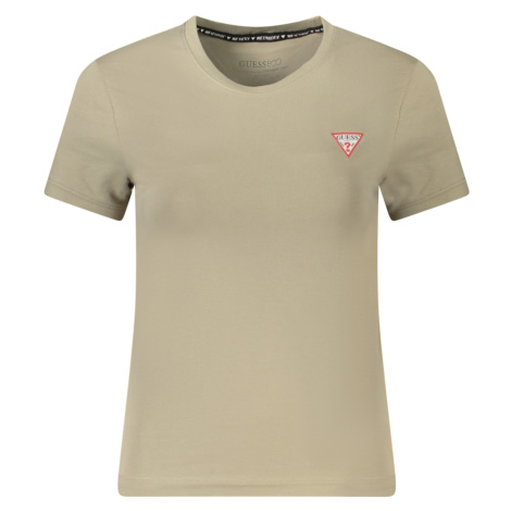 Béžové dámske tričko GUESS JEANS