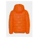 Oranžová chlapčenská prešívaná bunda SAM 73