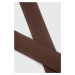 Kožený opasok Polo Ralph Lauren pánsky,hnedá farba,405913732