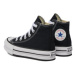 Converse Plátenky Chuck Taylor All Star Lift Platform High Top Little Kids 372859C Čierna