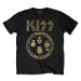 Kiss tričko Band Circle Čierna