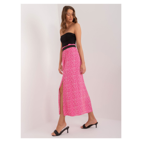 Skirt-D73771M50223A-dark pink Sublevel