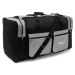 Sivo-čierna veľká cestovná taška na rameno &quot;Giant&quot; - veľ. XL