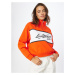 LEVI'S ® Mikina 'CB Logo Sweatshirt'  tmavooranžová / čierna / biela
