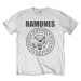 Ramones tričko Presidential Seal Šedá