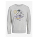 Men's Light Grey Sweatshirt Jack & Jones Zion - Men