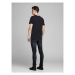 Jack&Jones 2-dielna súprava tričiek Basic 12133914 Čierna Slim Fit