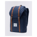 Herschel Supply Retreat Navy/Tan Synthetic Leather