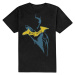 DC Comics tričko The Batman Yellow Sketch Čierna