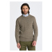 SVETER GANT WOOL NEPS C-NECK DARK GREY MELANGE