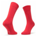 Tommy Hilfiger Súprava 2 párov vysokých detských ponožiek 391334 Červená