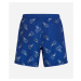 Plavky Karl Lagerfeld Ikonik 2.0 Aop Med Boardshorts Ikonik Outline Aop Blue