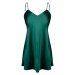 Ženy Plus DKaren DKaren_Plus_Size_Slip_Karen_Green