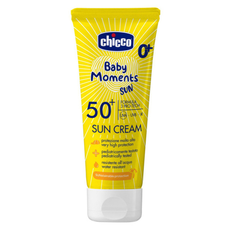 CHICCO Krém detský na opaľovanie SPF50+ 0m+