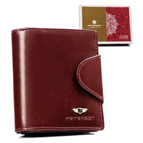 Dámska kožená peňaženka s RFID systémom — Peterson