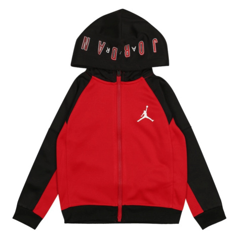 Jordan Tepláková bunda  červená / čierna / biela