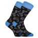 Cheerful Styx high doodle socks