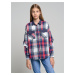 Big Star Woman's Shirt Shirt 141900 Navy Blue-403