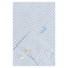 Košeľa Trussardi Shirt Italian Collar Popeline Stripes Modrá