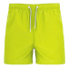 Roly Balos Pánske plavecké šortky BN6708 Lime Punch 235