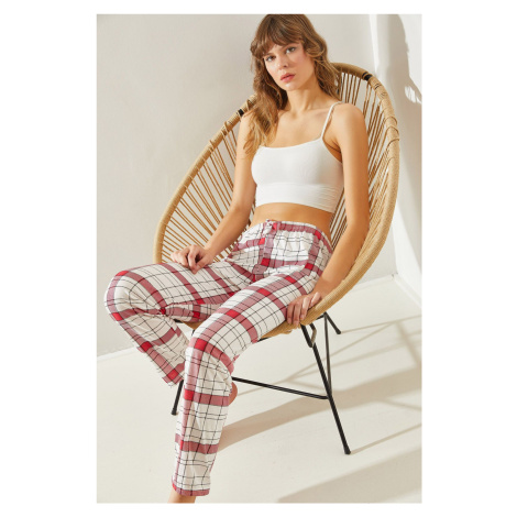 Bianco Lucci Women's Patterned Pajama Bottoms