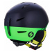 BLIZZARD-Speed ski helmet, black matt/green matt Čierna 60/63 cm 20/21