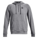 Under Armour RIVAL FLEECE 1/2ZIP HD Pánska mikina, sivá, veľkosť