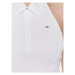 Tommy Jeans Každodenné šaty Polo DW0DW15356 Biela Regular Fit