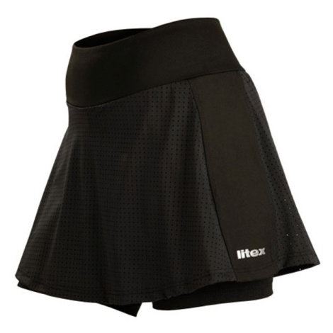 Litex Dámska športová sukňa s kraťasmi 5E165 čierna