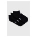 Detské ponožky Fila 3-pak čierna farba