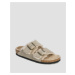 Dámske Béžvové šľapky S Kožušinou Birkenstock Arizona Shearling Narrow