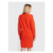 Polo Ralph Lauren Úpletové šaty 211872873002 Oranžová Regular Fit