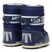 Juniorské vysoké zimné topánky MOON BOOT MB ICON MINI NYLON JR-F003 BLUE