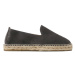 Manebi Espadrilky Suede Flat Espadrilles W 1.0 C0 Sivá