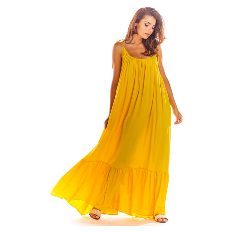 Šaty na ramienka Awama