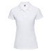 White Polycotton Polo Russell Women's T-Shirt