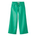 NAME IT Nohavice z imitácie kože 13210144 Zelená Regular Fit