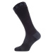 Sealskinz Waterproof All Weather Mid Length Sock with Hydrostop Black/Grey L Cyklo ponožky