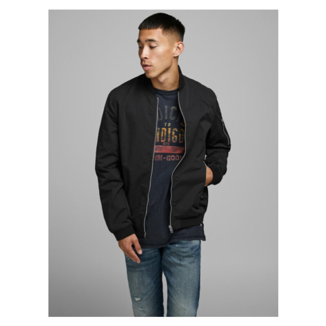 Jack&Jones Bundy bomber Rush 12165203 Čierna Regular Fit Jack & Jones