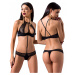 Komplet Passion Scarlet Bikini Black Farba: Čierna