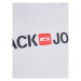 Jack&Jones Junior Tričko Corp 12212865 Biela Regular Fit