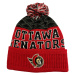 Ottawa Senators detská zimná čiapka Puck Pattern Cuffed