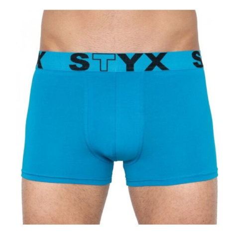 Styx MEN'S BOXERS SPORTS RUBBER Pánske boxerky, modrá, veľkosť