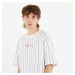 Tričko Karl Kani Small Signature Pinstripe Tee White/ Black