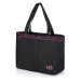 Women's bag LOAP ARIS W black/pink