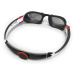 Plavecké okuliare Turn zrkadlové sklá jednotná veľkosť čierno-bielo-červené