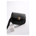 Marjin Women's Adjustable Strap Shoulder Bag Vones Black