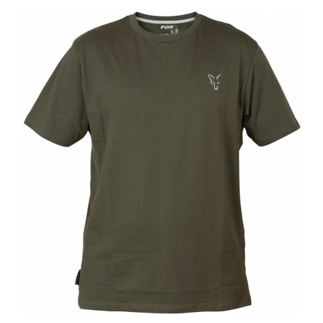 Fox tričko collection green silver t shirt-veľkosť s