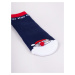 Yoclub Detské vianočné froté ponožky 3Pack SKF-X001U-AA0D-0002 Viacfarebné